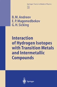 Abbildung von: Interaction of Hydrogen Isotopes with Transition Metals and Intermetallic Compounds - Springer