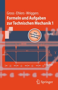 Abbildung von: Formeln und Aufgaben zur Technischen Mechanik 1 - Springer