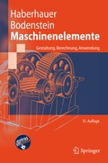 Cover: Maschinenelemente - Springer