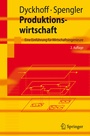 Cover: Produktionswirtschaft - Springer