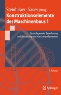 Cover: Konstruktionselemente des Maschinenbaus 1 - Springer