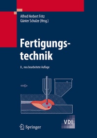 Enlarge image Cover: Fertigungstechnik - Springer