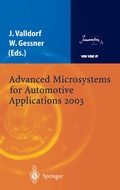 Cover: Advanced Microsystems for Automotive Applications 2003 - Springer