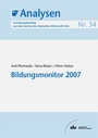 Cover: Bildungsmonitor 2007 - IW Medien