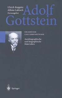 Enlarge image Cover: Adolf Gottstein - Springer