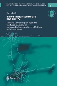 Abbildung von: Hirnforschung in Deutschland 1849 bis 1974 - Springer