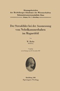 Cover: Der Streufehler bei der Ausmessung von Nebelkammerbahnen im Magnetfeld - Springer