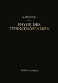 Cover: Physik der Sternatmosph&auml;ren mit besonderer Ber&uuml;cksichtigung der Sonne - Springer