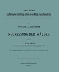 Cover: Die Horizontalaufnahme bei Neumessung der W&auml;lder - Springer