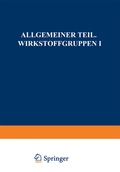 Cover: Allgemeiner Teil. Wirkstoffgruppen I - Springer