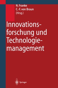 Abbildung von: Innovationsforschung und Technologiemanagement - Springer