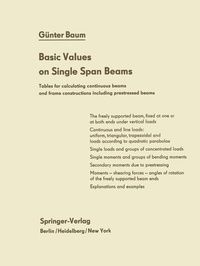 Abbildung von: Basic Values on Single Span Beams - Springer