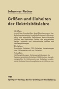 Cover: Gr&ouml;&szlig;en und Einheiten der Elektrizit&auml;tslehre - Springer