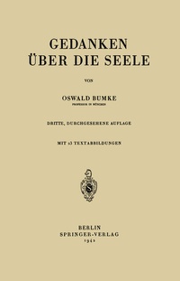 Abbildung von: Gedanken über die Seele - Springer