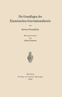 Abbildung von: Die Grundlagen der Einsteinschen Gravitationstheorie - Springer