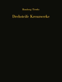 Abbildung von: Drehsteife Kreuzwerke - Springer