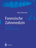 Cover: Forensische Zahnmedizin - Springer