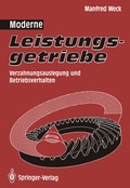 Cover: Moderne Leistungsgetriebe - Springer