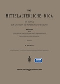 Cover: Das Mittelalterliche Riga - Springer