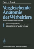 Cover: Vergleichende Anatomie der Wirbeltiere auf evolutionsbiologischer Grundlage - Springer