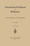 Cover: Chemisches Praktikum f&uuml;r Mediziner - Springer