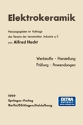 Cover: Elektrokeramik - Springer