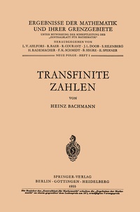 Abbildung von: Transfinite Zahlen - Springer