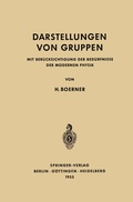Cover: Darstellungen von Gruppen - Springer
