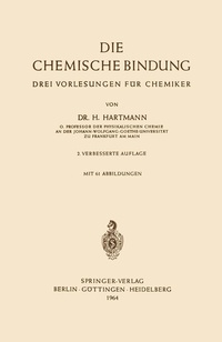 Abbildung von: Die Chemische Bindung - Springer