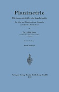 Cover: Planimetrie - Springer