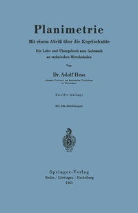 Abbildung von: Planimetrie - Springer
