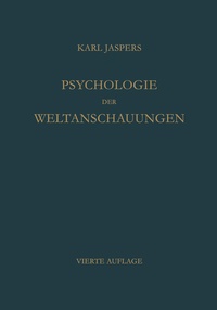 Abbildung von: Psychologie der Weltanschauungen - Springer