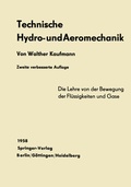 Cover: Technische Hydro- und Aeromechanik - Springer