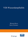 Cover: VDI-Wasserdampftafeln - Springer