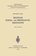 Abbildung von: Deutsche Sozial- und Wirtschaftsgeschichte - Springer