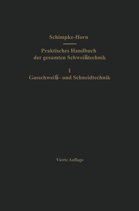 Abbildung von: Praktisches Handbuch der gesamten Schweißtechnik - Springer