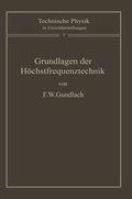 Cover: Grundlagen der H&ouml;chstfrequenztechnik - Springer