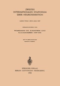 Cover: Zweites Internationales Symposium &uuml;ber Neurosekretion - Springer