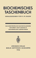 Cover: Biochemisches Taschenbuch - Springer