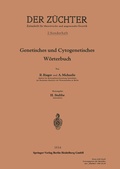 Cover: Genetisches und Cytogenetisches W&ouml;rterbuch - Springer