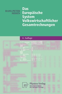 Abbildung von: Das Europäische System Volkswirtschaftlicher Gesamtrechnungen - Physica