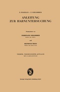 Cover: Anleitung zur Harnuntersuchung - J.F. Bergmann-Verlag