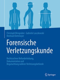 Abbildung von: Forensische Verletzungskunde - Springer