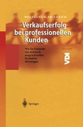 Cover: Verkaufserfolg bei professionellen Kunden - Springer