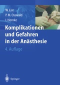 Cover: Komplikationen und Gefahren in der An&auml;sthesie - Springer