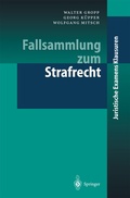 Cover: Fallsammlung zum Strafrecht - Springer