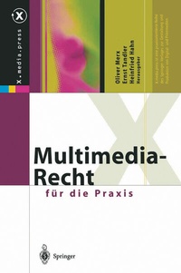 Abbildung von: Multimedia-Recht für die Praxis - Springer