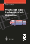 Cover: Organisation in der Produktionstechnik - Springer