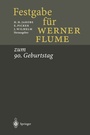 Cover: Festgabe für Werner Flume - Springer