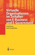 Cover: Virtuelle Organisationen im Zeitalter von E-Business und E-Government - Springer